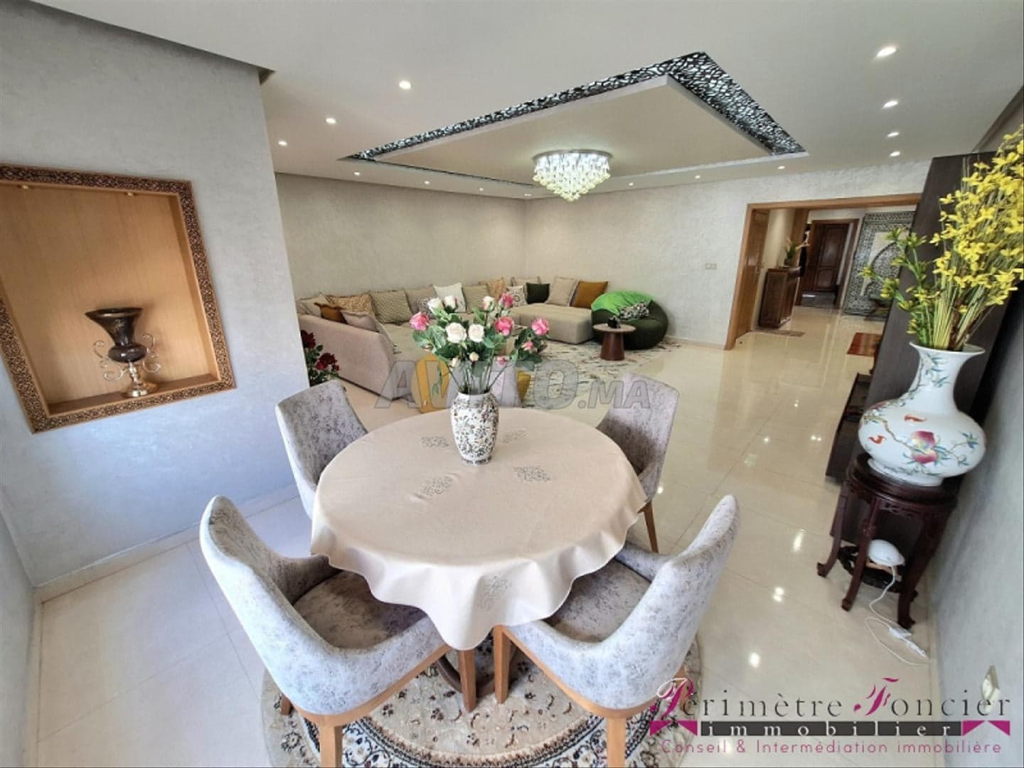 MAARIF PRES TWIN BEL APPARTEMENT A VENDRE 150 m² - photo 1