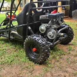1 100 $USKT196 Coleman 2 seat Go KartLouisburg, NC - photo 1