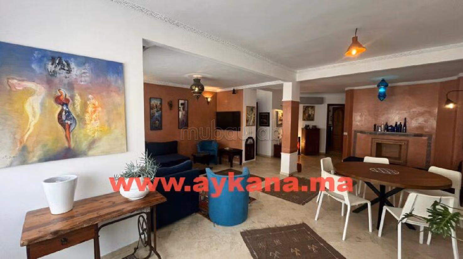 موقع شقة مفروشة في الاغدال عاصمة المملكة، الرباط
