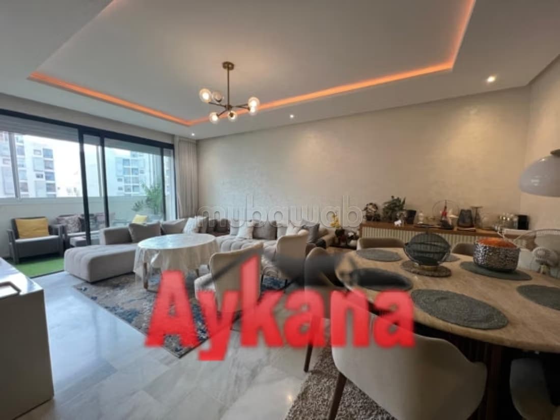 موقع شقة مفروشة في رياض الحاي في الرباط